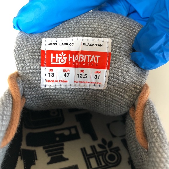 Habitat Shoes Habitat Lark Black Tan Suede Skate Shoes Poshmark